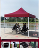 ขนาดใหญ่ไฟฟ้า Push-Pull Shed กิจกรรมกลางแจ้ง Telescopic ระงับพับกันสาดอลูมิเนียมกันน้ำนิทรรศการเต็นท์