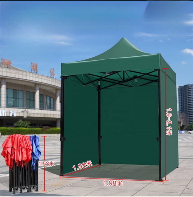 การปรับแต่งงานแสดงสินค้าพับเต็นท์ Pop Up Canopy โฆษณา Gazebo โลโก้ที่กำหนดเองพิมพ์กรอบเหล็ก 3*3 M 10 * 10FT