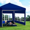 Custom 10x10ft พับ Pop Up งานแสดงสินค้าเต็นท์เต็นท์โฆษณากลางแจ้งงานแสดงสินค้าเต็นท์