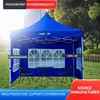 โมเดิร์น 3x3 กันน้ำงานแสดงสินค้าพับเต็นท์โครงเหล็กหลังคาป๊อปปาร์ตี้กลางแจ้งเหตุการณ์การพิมพ์โลโก้ที่ปรับแต่งได้