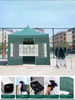 คุณภาพสูง Pop Up Canopy 2x2 m 2x3 m 3x3 m 3x4.5 m 3x6 m Trade Show เต็นท์โฆษณากลางแจ้งเต็นท์พับ 3*3 M Gazebo ผ้า