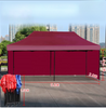การปรับแต่ง 3*3M 10 * 10ft Trade Showเต็นท์พับPop Up CanopyโฆษณาGazeboโลโก้ที่กำหนดเองพิมพ์กรอบเหล็ก