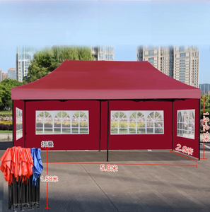 Custom Outdoor Commercial ส่งเสริมการขายเต็นท์พับ Gazebo บูธ Canopies สำหรับอลูมิเนียมกันน้ำเต็นท์นิทรรศการ