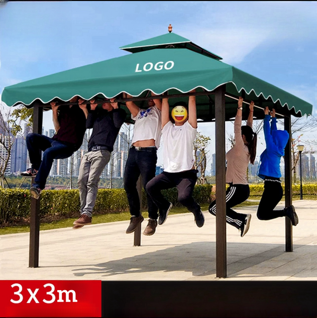 ขายร้อน 3x3m Pop up Gazebo เต็นท์สวนกลางแจ้ง Gazebos Arches Arbours Pergolas & สะพาน