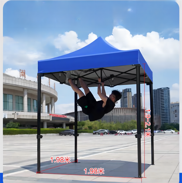 โครงเหล็กกันน้ำแบบกำหนดเองพับขึ้นเต็นท์หลังคากลางแจ้งสำหรับกิจกรรมกลางแจ้ง