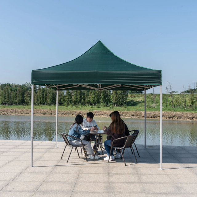 Custom 10x10ft พับ Pop Up งานแสดงสินค้าเต็นท์เต็นท์โฆษณากลางแจ้งกิจกรรมโครงเหล็ก