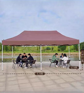 คุณภาพสูงโฆษณาที่กำหนดเองอลูมิเนียมพับ Gazebo 10x10 กลางแจ้ง Pop up Canopy โลโก้สำหรับ Trade Show เต็นท์