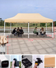 ที่กำหนดเองพิมพ์โฆษณาเต็นท์ศาลาหลังคากลางแจ้งป๊อปอัพเต็นท์พรรคที่มีโลโก้ประทับอลูมิเนียมเต็นท์นิทรรศการกันน้ำ