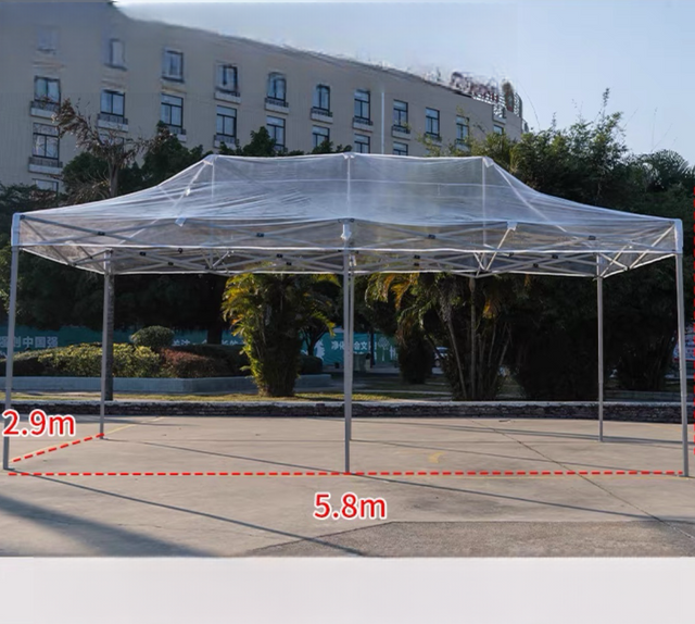 ขายร้อนคุณภาพสูง Pergola Canopy เต็นท์ Pop-Up กรอบหกเหลี่ยม Heavy Duty Canopy อลูมิเนียมกันน้ำนิทรรศการเต็นท์