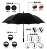 ผู้ชายผู้หญิงคลาสสิกที่ไม่ซ้ำใครที่กำหนดเองพิมพ์ที่แข็งแกร่ง windproof ฝน 27 นิ้วที่กำหนดเองไม่มีโฆษณาขั้นต่ำติดร่มตรง