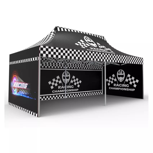 คุณภาพสูง 10x20 Pop-Up Canopy เต็นท์ปรับแต่ง Heavy-Duty Instant ไวนิล Shelter ทนทาน Sidewalls เต็นท์โฆษณา