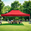 ที่ขายดีที่สุดกลางแจ้ง 10x10ft Canopyเต็นท์นิทรรศการกิจกรรมMarquee Gazebos Canopy Pop Up Customพิมพ์เต็นท์
