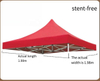 ออกแบบใหม่ขายส่ง 2X3m กันน้ำคุณภาพสูงแบบพกพาพับ pop up ไม่มีกรอบกลางแจ้งเต็นท์ฝาครอบ
