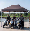 คุณภาพสูงโฆษณาที่กำหนดเองอลูมิเนียมพับ Gazebo 10x10 กลางแจ้ง Pop up Canopy โลโก้สำหรับ Trade Show เต็นท์