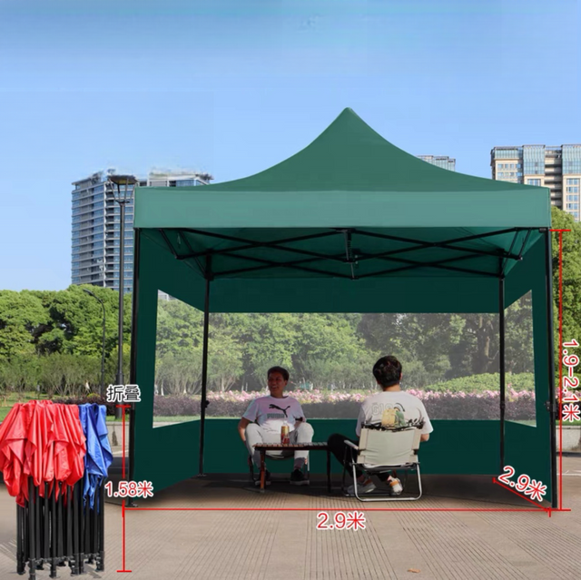 เต็นท์พิมพ์แบบกำหนดเอง Canopy Pop Up ศาลาโฆษณาโลโก้อลูมิเนียมกลางแจ้งเต็นท์นิทรรศการกันน้ำ