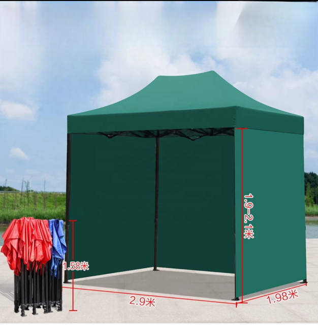 การปรับแต่งงานแสดงสินค้าพับเต็นท์ Pop Up Canopy โฆษณา Gazebo โลโก้ที่กำหนดเองพิมพ์กรอบเหล็ก 3*3 M 10 * 10FT