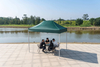 เต็นท์กิจกรรมกลางแจ้งพร้อมโลโก้ที่กำหนดเองโปรโมชั่นงานแสดงสินค้า 6x10ft Pop Up โฆษณาที่กำหนดเองพิมพ์หลังคาพร้อมเต็นท์โครงเหล็ก