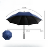 โปรโมชั่นราคาถูกขายส่งที่กำหนดเองสีอัตโนมัติตรงตราร่มกอล์ฟ WindProof พร้อมการพิมพ์โลโก้ร่มกันแดด