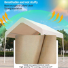 Outdoor 10x10ft Garden Party Folding ประกอบงานแสดงสินค้าเต็นท์หลังคาสำหรับกิจกรรมต่างๆ