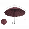 ซัพพลายเออร์ผู้ผลิตขายส่งโลโก้ windproof ขนาดใหญ่ 27 นิ้วพิมพ์ร่มกอล์ฟแบบกำหนดเองส่งเสริมการขายแบรนด์หรูขนาดใหญ่