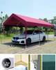 โมเดิร์นกลางแจ้ง 3x5 โฆษณากันน้ำงานแสดงสินค้า Canopy พร้อมโลโก้ที่กำหนดเองโครงเหล็ก Garden Party เต็นท์