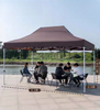 คุณภาพสูงโฆษณาที่กำหนดเองอลูมิเนียมพับ Gazebo 10x10 กลางแจ้ง Pop up Canopy โลโก้สำหรับ Trade Show เต็นท์