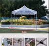 ขายร้อนคุณภาพสูง Pergola Canopy เต็นท์ Pop-Up กรอบหกเหลี่ยม Heavy Duty Canopy อลูมิเนียมกันน้ำนิทรรศการเต็นท์