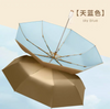 Luxin ร่มโรงงาน Travel ขนาดกะทัดรัดแบบพกพากระเป๋าพับร่มมือถือขนาดแบน Parasol