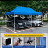 คุณภาพสูง Gazebo ผ้า Pop Canopy เต็นท์พับ Trade Show โฆษณากลางแจ้งปรับแต่งโลโก้ประกันภัยการศึกษา