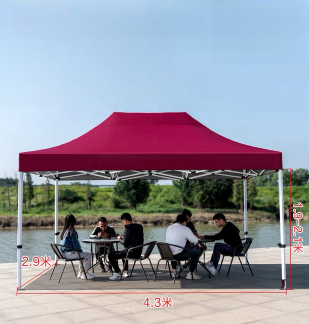 Alumawaterproof เต็นท์แคมปิ้ง แคมป์ปิ้ง กลางแจ้ง เต็นท์นอก เต็นท์ป๊อปอัพ สำหรับ 3-4 คน