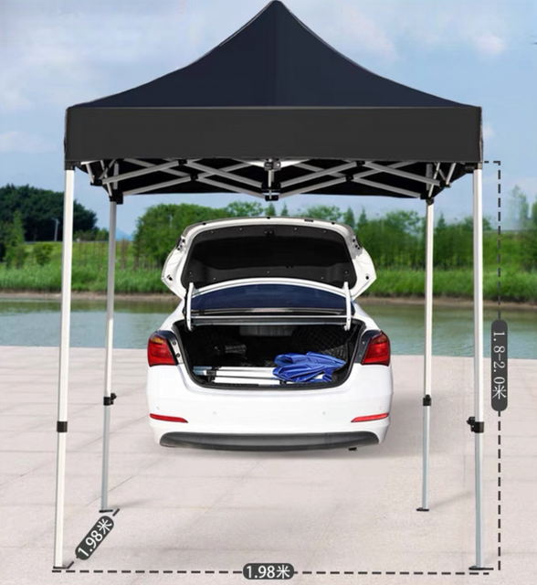 หลังคาเต็นท์พร้อมโลโก้งานแสดงสินค้า Promotion2x2 Pop Up Advertising Custom Print หลังคาเต็นท์หลังคา 6x6