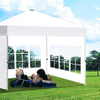 Custom 10x10ft พับ Pop Up งานแสดงสินค้าเต็นท์เต็นท์โฆษณากลางแจ้งงานแสดงสินค้าเต็นท์