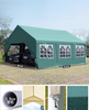เต็นท์งานแสดงสินค้าอลูมิเนียมทำในจีน Custom พิมพ์โปรโมชั่นยืน Gazebo โฆษณาปิดหลังคา