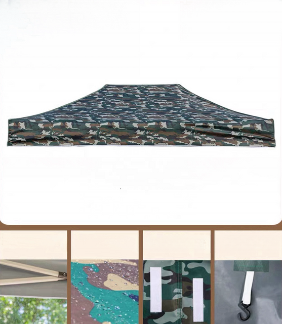 อลูมิเนียมขนาดใหญ่ Die Casting เท้าที่กำหนดเองพิมพ์ 3x4.5 พับเต็นท์ Gazebo Canopy สำหรับงานแสดงสินค้าเต็นท์โฆษณากลางแจ้ง