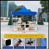 คุณภาพสูง Gazebo ผ้า Pop Canopy เต็นท์พับ Trade Show โฆษณากลางแจ้งปรับแต่งโลโก้ประกันภัยการศึกษา