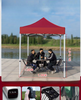 ขนาดใหญ่ไฟฟ้า Push-Pull Shed กิจกรรมกลางแจ้ง Telescopic ระงับพับกันสาดอลูมิเนียมกันน้ำนิทรรศการเต็นท์