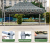 งานแสดงสินค้า EconomicTent โครงเหล็กงานส่งเสริมการขายที่กำหนดเองโลโก้โฆษณาพับ Gazebo Marquee Canopy Pop Up Tent