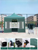 คุณภาพสูง Pop Up Canopy 2x2 m 2x3 m 3x3 m 3x4.5 m 3x6 m Trade Show เต็นท์โฆษณากลางแจ้งเต็นท์พับ 3*3 M Gazebo ผ้า
