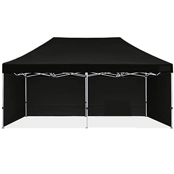คุณภาพสูง 10x20 Pop-Up Canopy เต็นท์ปรับแต่ง Heavy-Duty Instant ไวนิล Shelter ทนทาน Sidewalls เต็นท์โฆษณา