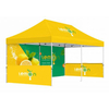 คุณภาพสูง 10x20 Pop-Up Canopy เต็นท์ปรับแต่ง Heavy-Duty Instant ไวนิล Shelter ทนทาน Sidewalls เต็นท์โฆษณา
