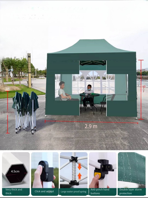 ขายส่งกลางแจ้ง oxford นิทรรศการอลูมิเนียมกีฬาพับงานแสดงสินค้าเต็นท์หลังคา กรอบเพชรหกเหลี่ยม